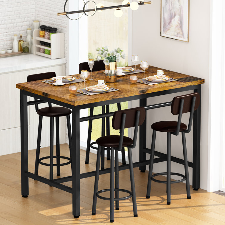 Haga 4 piece online counter height dining set